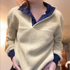 Vintage 80s/90s J. Crew Sherpa Fleece